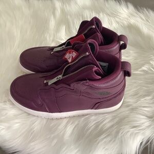 (WMNS) Air Jordan 1 Retro High Zip 'Bordeaux’
